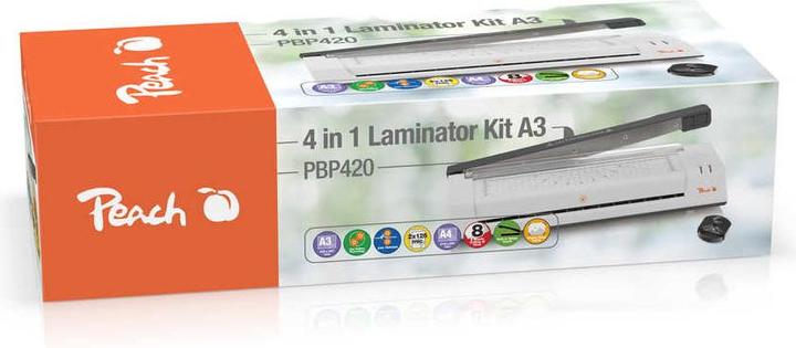 Actual product image Peach 3 in 1 Laminater & Cutter PBP420 (125 µm, A3)