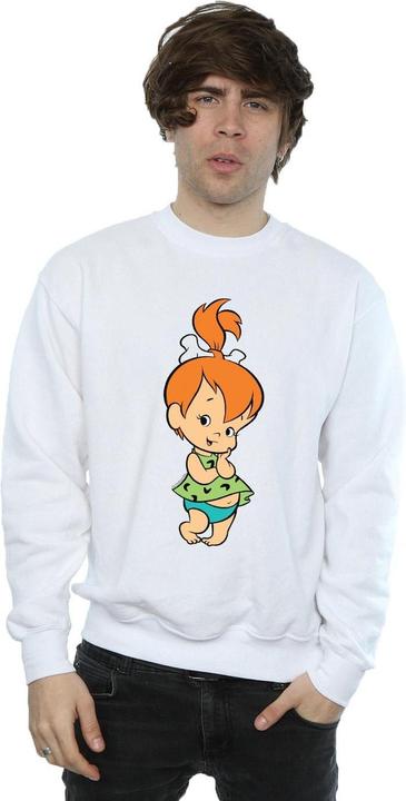 Actual product image The Flintstones Mens Pebbles Flintstone Sweatshirt (4XL)