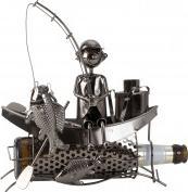 Produktbild IKO Bier-Flaschenhalter "Fischer im Boot" (0,33l) h=23