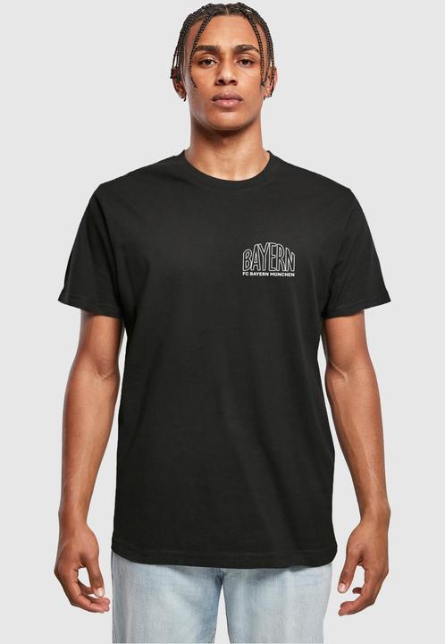 Immagine prodotto FC Bayern München Maglietta Logo Outlines a girocollo - 112161 (4XL)