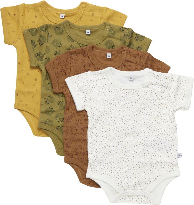 Actual product image Pippi Short sleeve bodysuit set of 4 Tinsel size 98 (98)