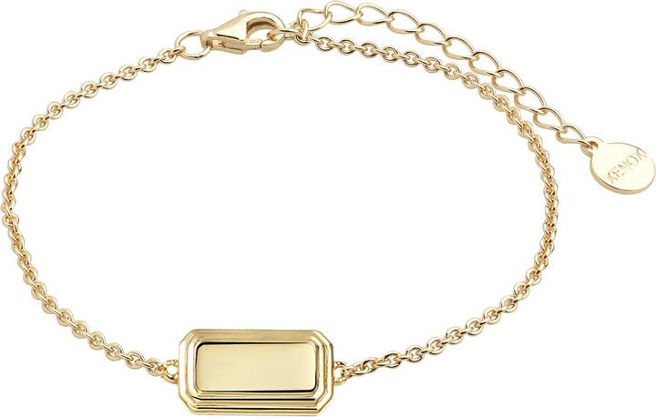Xenox Framed Armband (20 cm, Silber 925)