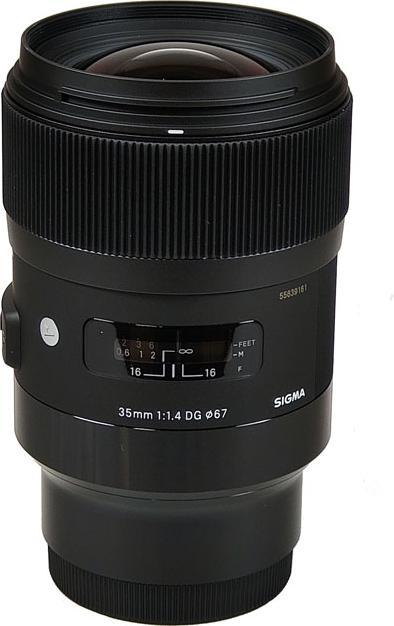 Produktbild Sigma 35mm f/1.4 DG HSM ART, Sony E (Sony E, APS-C / DX, Vollformat)