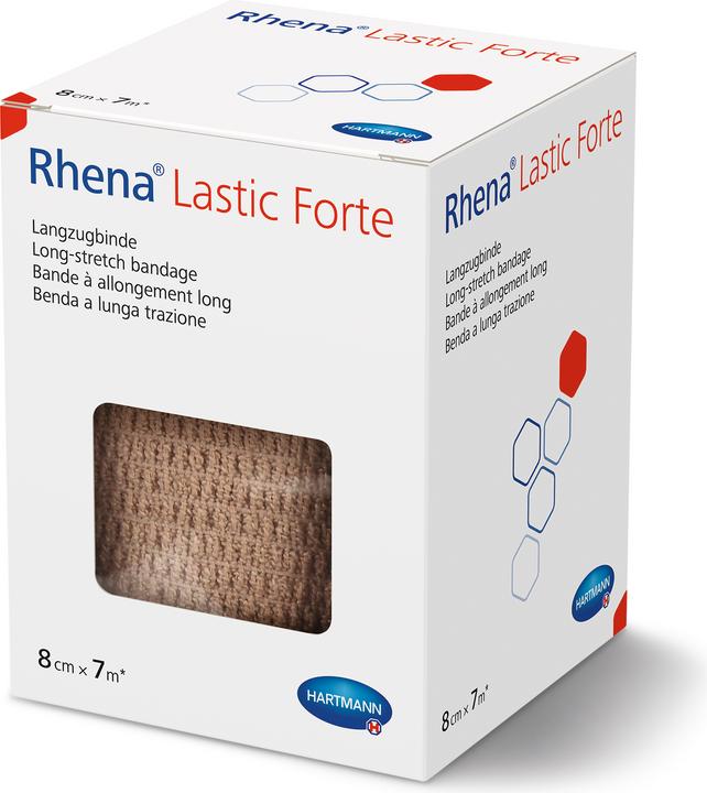 Produktbild Rhena Lastic Forte 8cmx7m hautfarbig