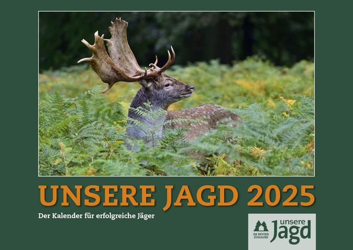 Actual product image Wall calendar Our Hunt 2025 (German)