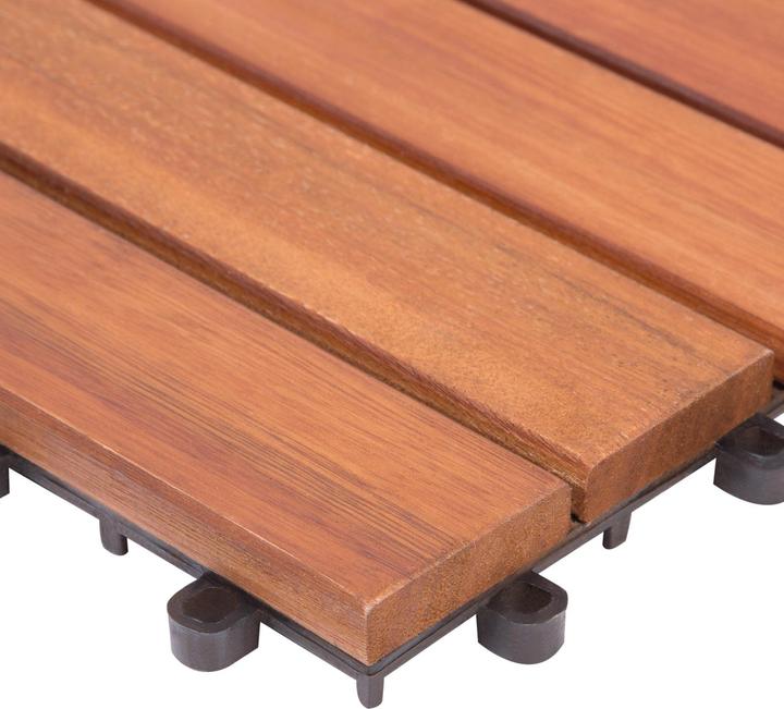 Produktbild Deuba Holzfliesen (33 x, 30 x 30 cm)