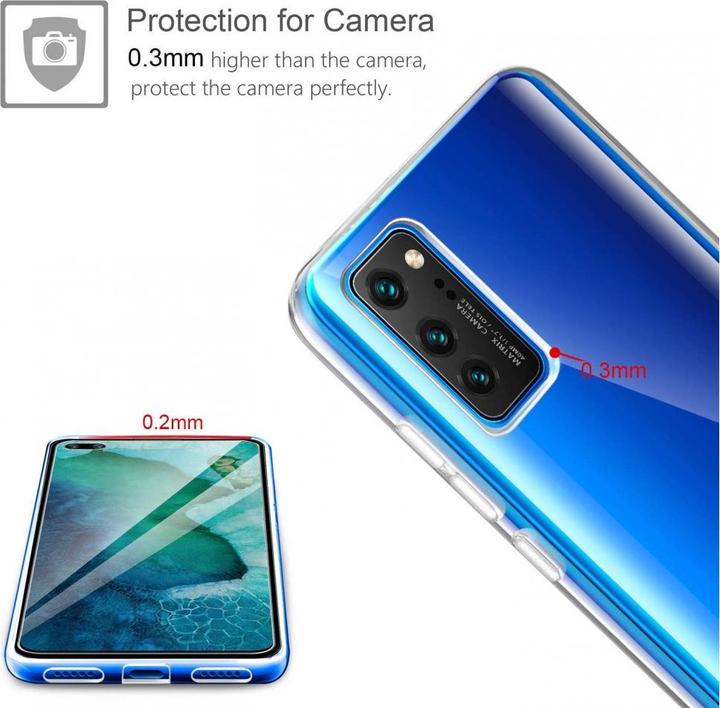 Image du produit Screenguard Honor V30 / V30 Pro Etui souple en TPU transparent (Honor V30, Honor V30 Pro)