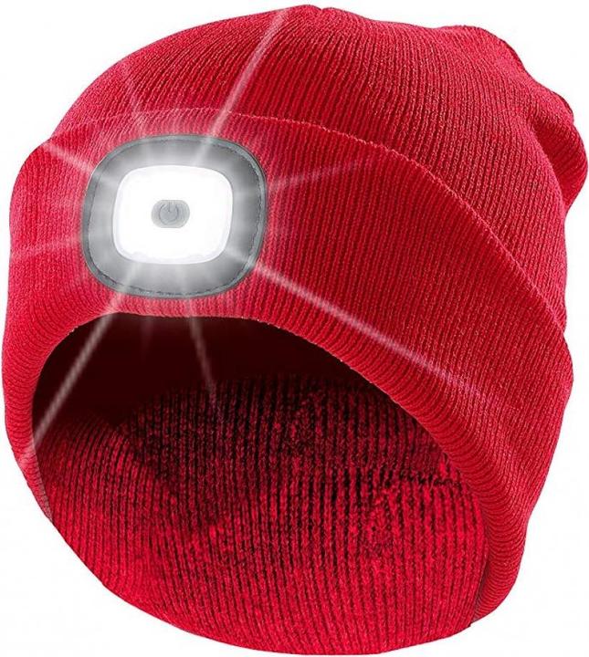 Produktbild PowerGuard Mütze mit LED Lights Stirnlampe