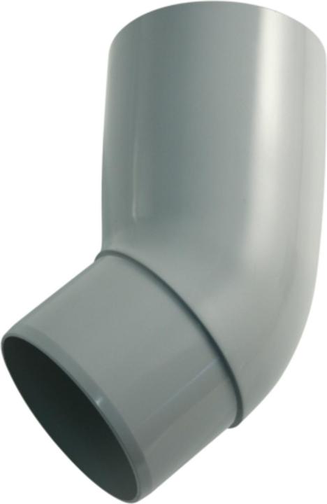 Actual product image House of Marley Marley downpipe bend plastic round 45 degrees window grey RAL 7040 NW 53 mm