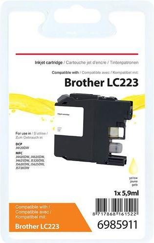 Produktbild Office Depot Tintenpatrone T032440 Kompatibel Brother LC223Y Gelb (Y)