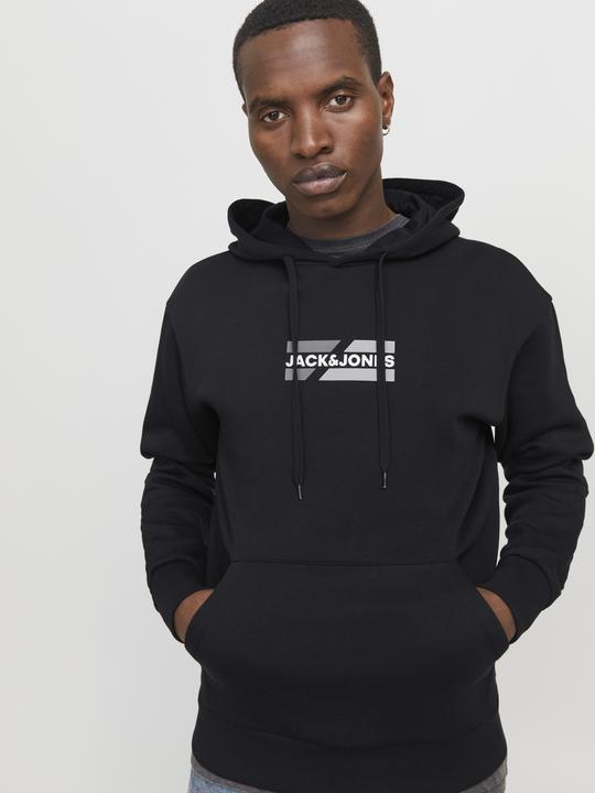 Actual product image Jack & Jones Jjecorp Graphic Sweat Hood Noos (L)