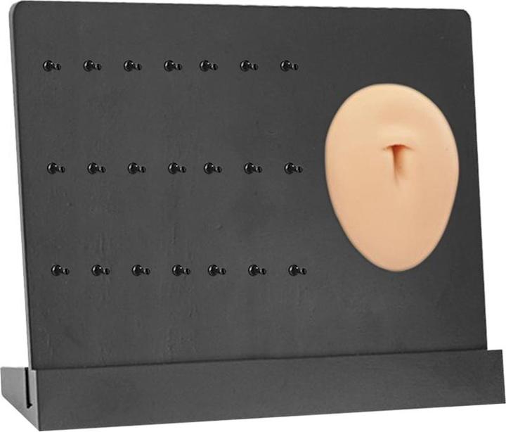 Immagine prodotto Star Piercing Display schwarz Bauchnabel hell - Banane
