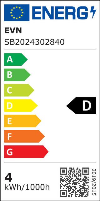 Label énergétique EVN-Lichttechnik Bande LED (Blanc, 500 cm, Intérieur)