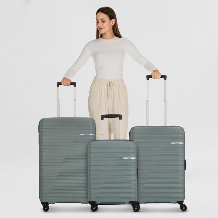 Actual product image American Tourister Liftoff 4 Rollen Kofferset 3-teilig mit Dehnfalte (208 l, XL (from 140l))