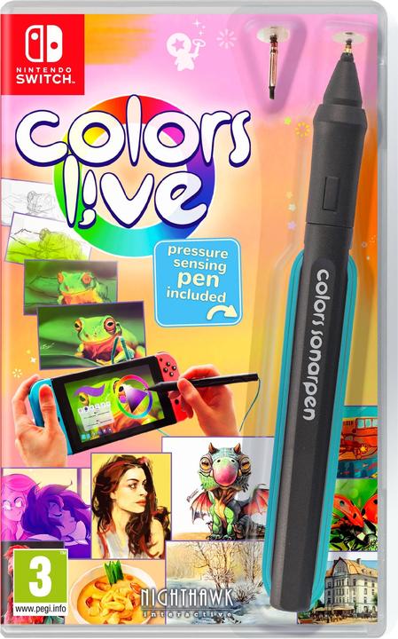 Image du produit Liquidbit Colors Live (incl SonarPen) (version anglaise) (Switch, Switch Lite, Switch OLED, EN, FR, DE, IT)