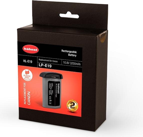 Produktbild Hähnel Akumuliatoriaus Hahnel akumuliatorius Canon HL-E19 (Kamera Akku)