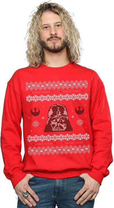 Produktbild Star Wars Christmas Darth Vader Fair Isle Sweatshirt (4XL)