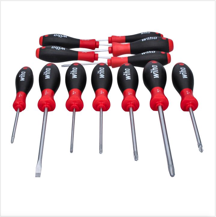 Image du produit Wiha Jeu de tournevis d'atelier (Vis fendues, Torx (TX), Cruciforme PZ, Recouvrement cruciforme Phillipps (PH))