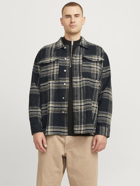 Actual product image Jack & Jones Plus Size Wide Fit Overshirt Overshirt (3XL)