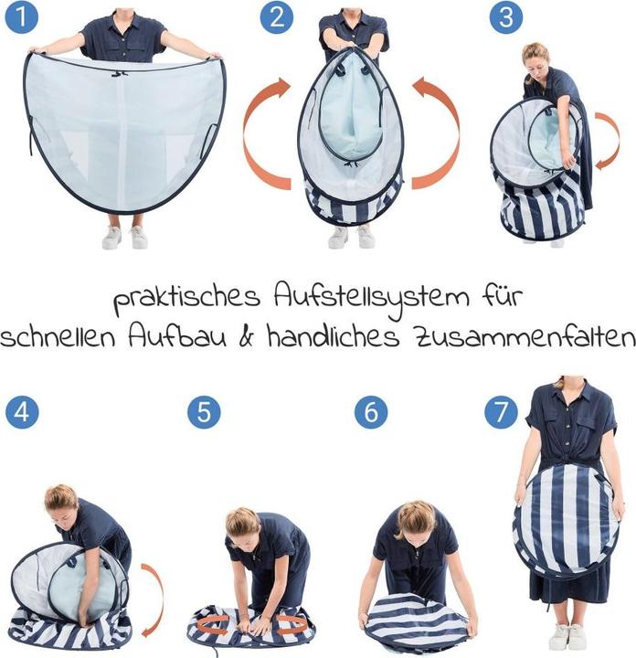 Actual product image Babymoov Pop Up Beach Shell with UV Protection