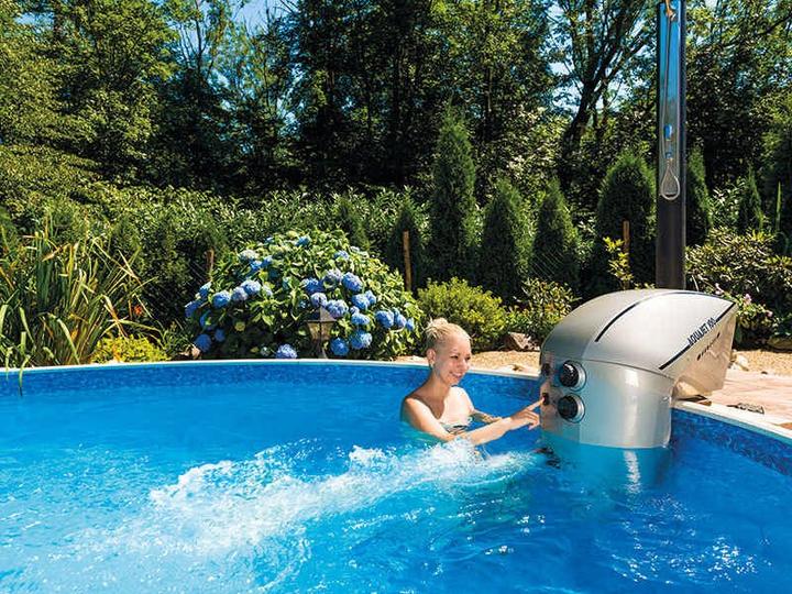 Actual product image Azuro AquaJet 100 (100 m3/h) - for above/below-ground pools + 7 colours LED light