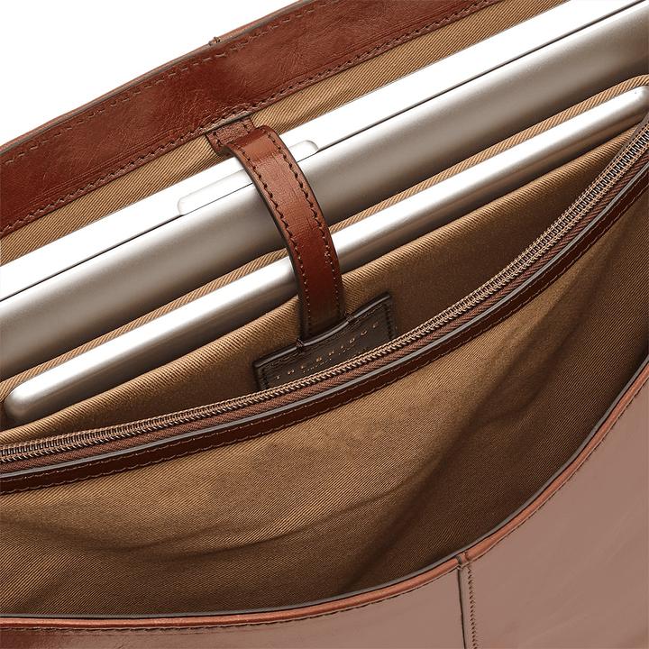 Actual product image The Bridge Vespucci - Briefcase 15"