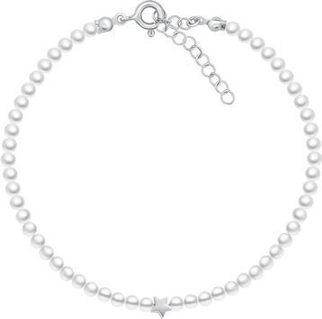 Brilio Silver - Charming pearl bracelet Star BRC131W