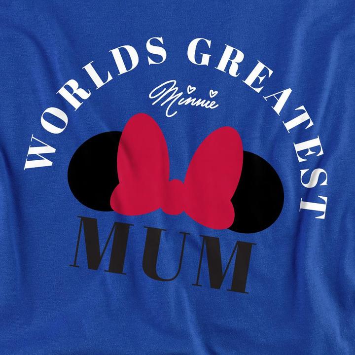 Produktbild Minnie Mouse World's Greatest Mum TShirt Muttertag (M)