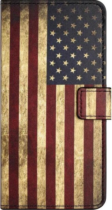 Image du produit Cover-Discount Xiaomi Poco X5 Pro - Étui en cuir USA Drapeau américain (Xiaomi Poco X5 Pro, Xiaomi Redmi Note 12 Pro 5G)