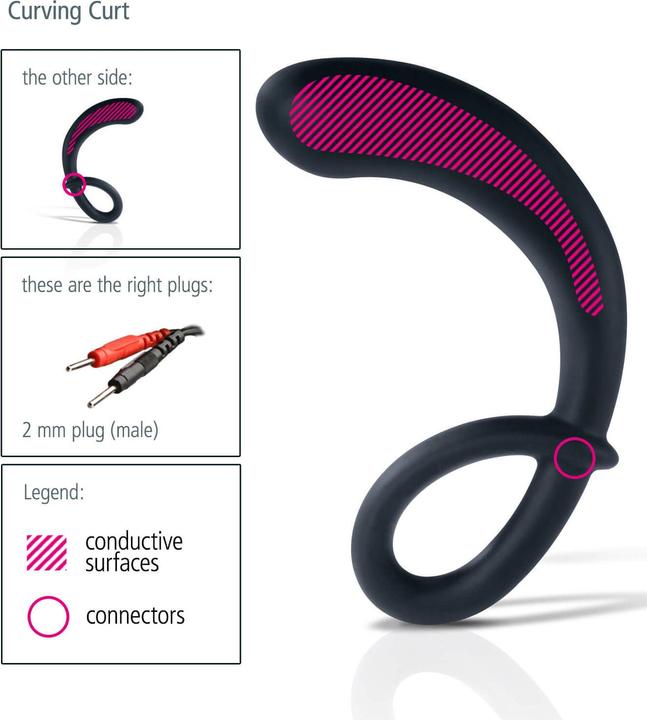 Produktbild Mystim Curving Curt Prostatastimulator