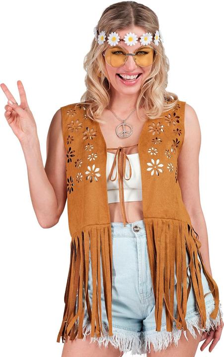 Widmann Anni '60 - Gilet hippie - Boho