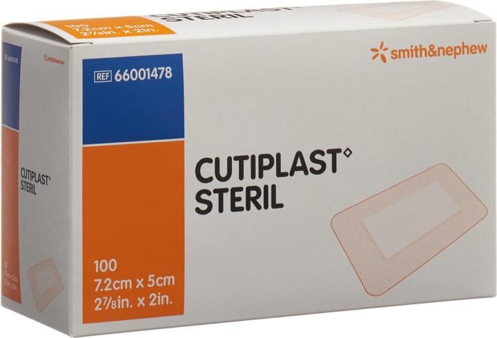 Actual product image Smith & nephew Wound dressing 7.2cmx5cm white (100 x)