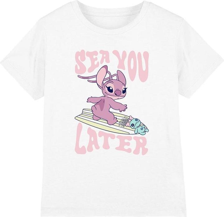 Immagine prodotto Lilo & Stitch Sea You Later Maglietta Angelo Bambini (128)