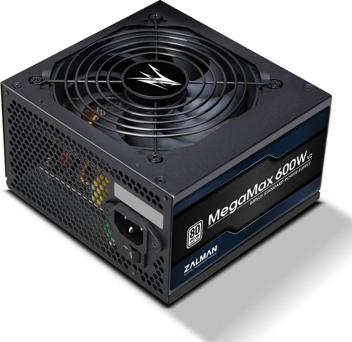 Produktbild Zalman MegaMax 600W power supply (ZM600-TXII) (600 W)