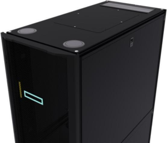 Actual product image HPE ¨E Enterprise Shock Rack G2 42U (42 RU, 19 inch rack)