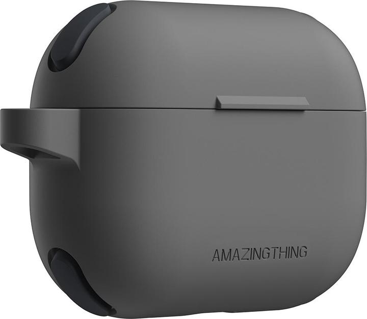 Image du produit Amazingthing Omni Case für AirPods Pro 2, Silikonhülle, Schwarz (Sac pour écouteurs)