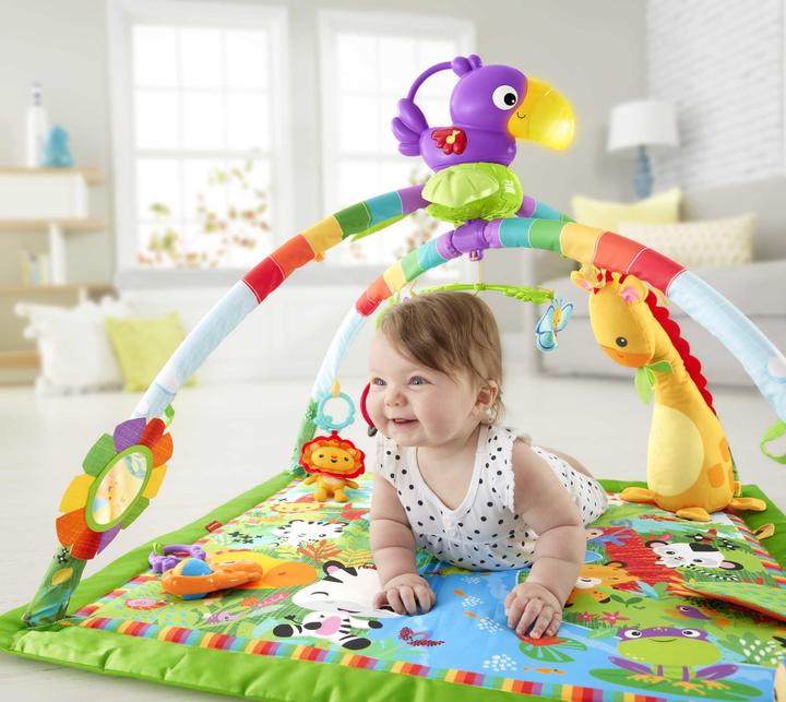 Immagine prodotto Fisher-Price Coperta per l'avventura nella foresta pluviale, imballaggio ridotto