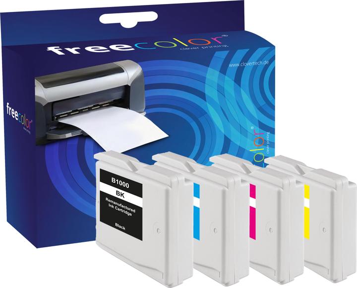 Produktbild Freecolor Tinte LC-1000 Multipack Color (M, C, Y, BK)
