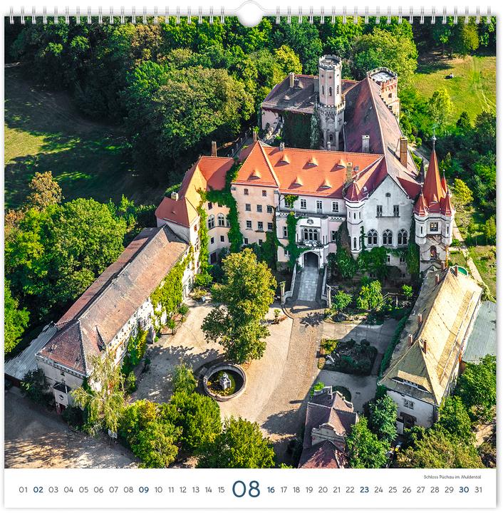Produktbild Kalender Burgen und Schlsser Sachsen 2026 (30 x 30 cm, Deutsch)