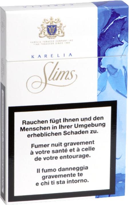 Produktbild Karelia Blue Slims Box (10 Stk.)
