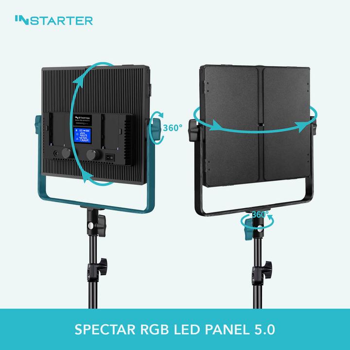 Image du produit Wiltec Panneau LED RVB Spectar 5.0 (éclairage de studio)