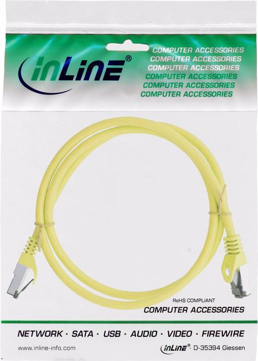 Actual product image InLine Patch cable (S/FTP, CAT8.1, 0.30 m)