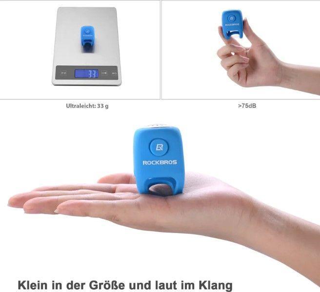 Produktbild Rockbros Elektronische Veloglocke Fahrradklingel