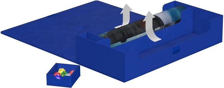 Produktbild Ultimate Guard Kartenbox XenoSkin Superhive 550+ Blau