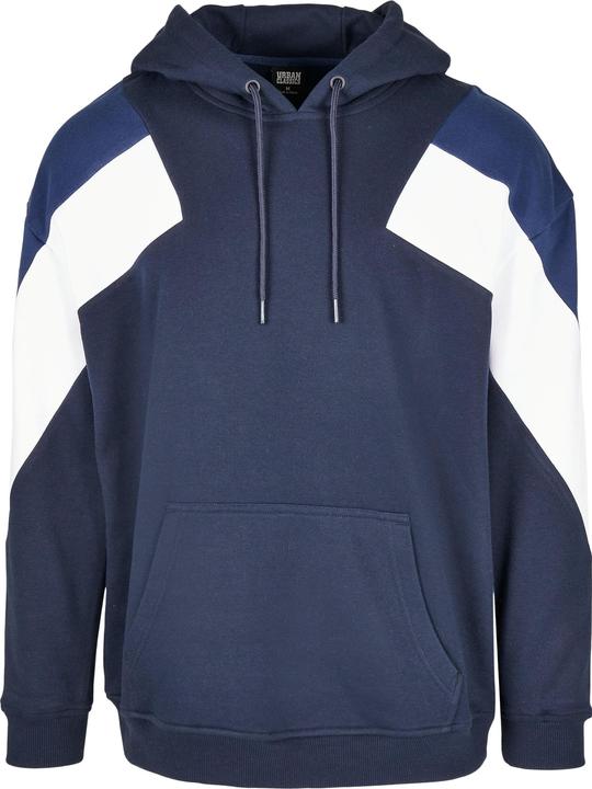Immagine prodotto Urban Classics Felpa con cappuccio oversize a 3 toni (M)