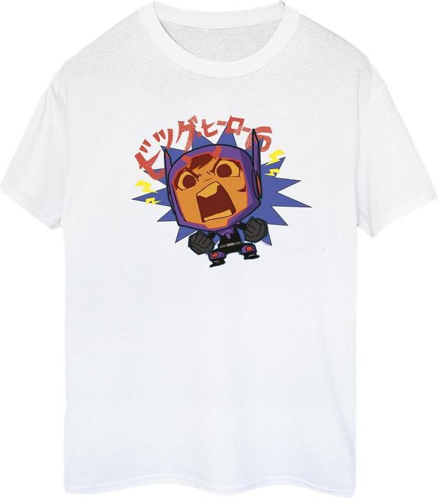 Disney Big Hero 6 Baymax Hiro Angry Manga TShirt (L)