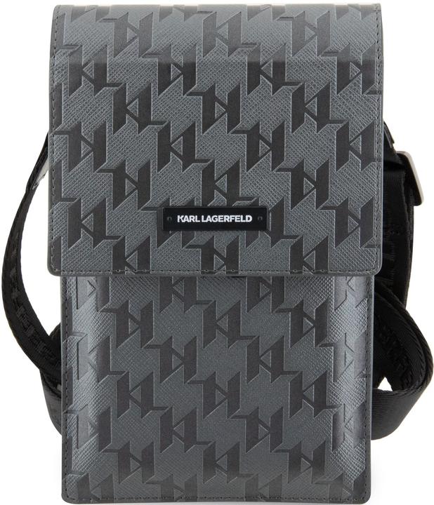 Produktbild Karl Lagerfeld Torebka KLWBSAMSMG srebrny/silver Saffiano Mongram Plaque