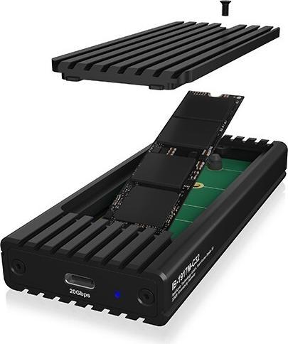 Actual product image Icy Box IB-1917M-C32 (M.2 2260, M.2 2242, M.2 2230, M.2 2280, M.2)