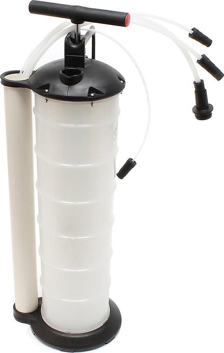 Produktbild Wiltec Ölabsaugpumpe manuell 7 L Absaugpumpe Handpumpe Ölwechsel Pumpe Schläuche