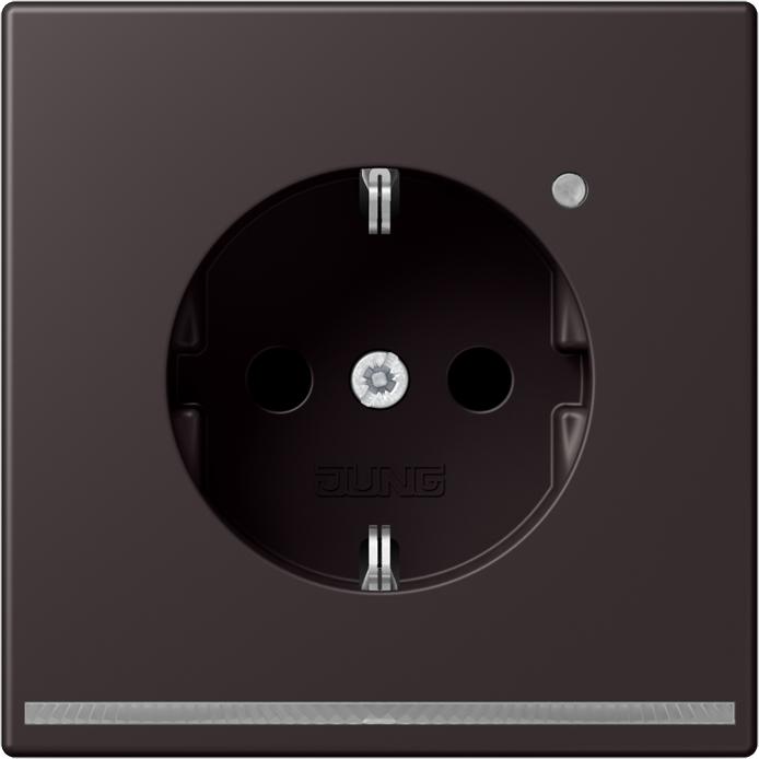 JUNG SCHUKO socket outlet 16A 250V AL 1520-O D LNW